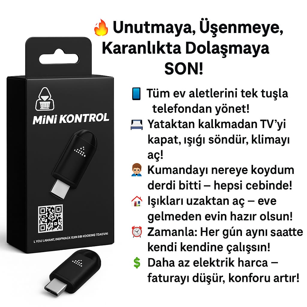 Mini Kontrol Pro  İle Tüm Kontroller Sizin Elinizde