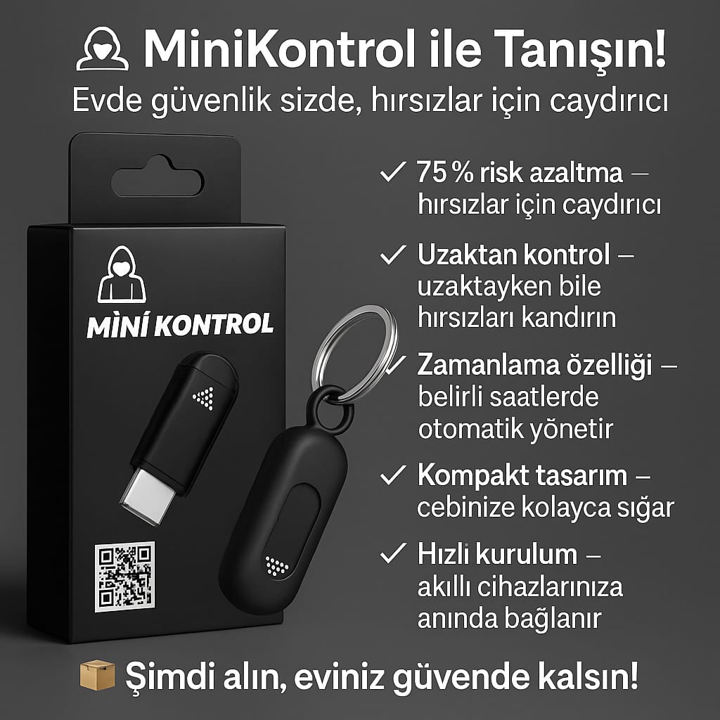 Mini Kontrol Pro  İle Tüm Kontroller Sizin Elinizde