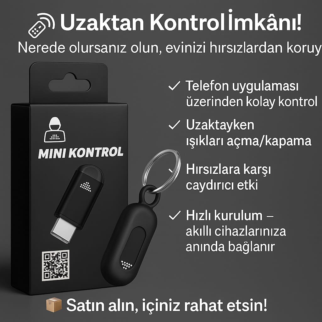 Mini Kontrol Pro  İle Tüm Kontroller Sizin Elinizde